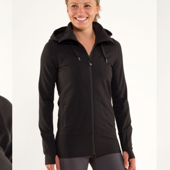 lululemon athletica Tops - 🍋Lululemon stride black hoodie